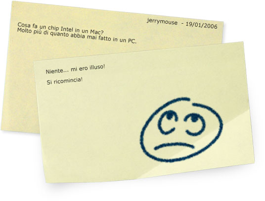 Cosa fa un chip Intel in un Mac?